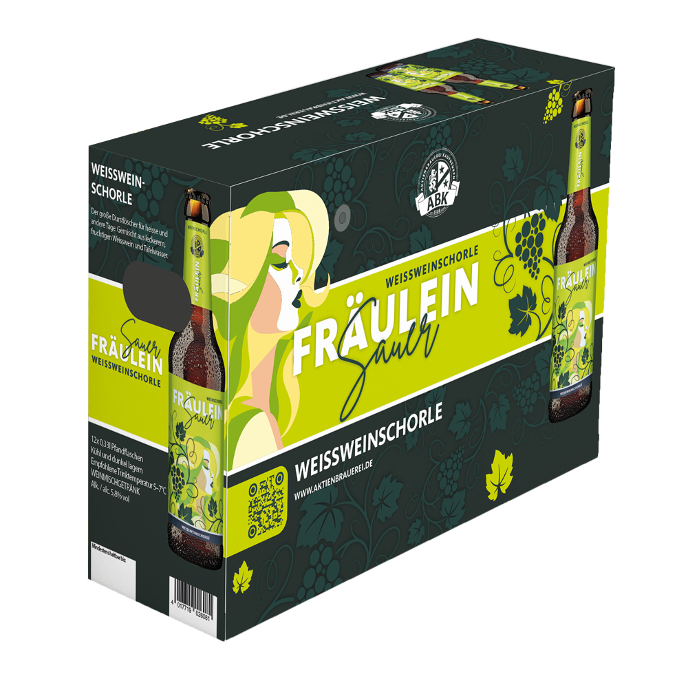 Fräulein Sauer - Weinschorle   Karton 12/0,33l